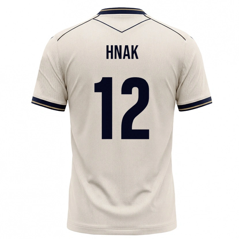 Danxen Mann Anwar Hnak #12 Off-White Blekkblå Bortetrøye Drakt Trøye 2026/27 Skjorter T-Skjorte