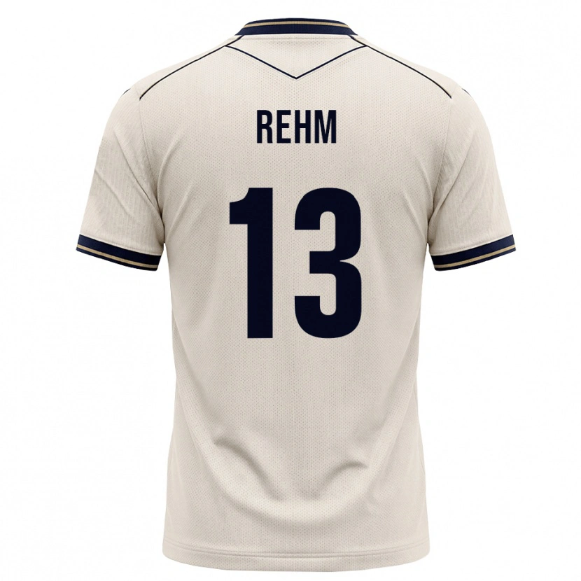 Danxen Mann Louis Rehm #13 Off-White Blekkblå Bortetrøye Drakt Trøye 2026/27 Skjorter T-Skjorte