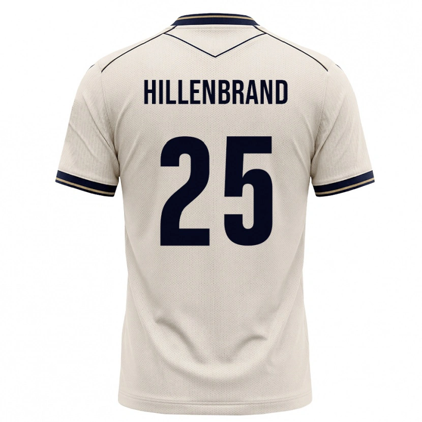 Danxen Mann Jack Hillenbrand #25 Off-White Blekkblå Bortetrøye Drakt Trøye 2026/27 Skjorter T-Skjorte