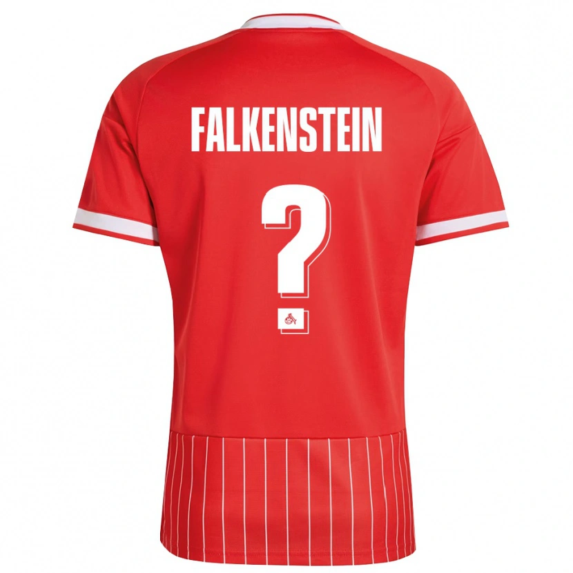 Danxen Mann Emilio Falkenstein #0 Rød Hvit Grønn Bortetrøye Drakt Trøye 2026/27 Skjorter T-Skjorte