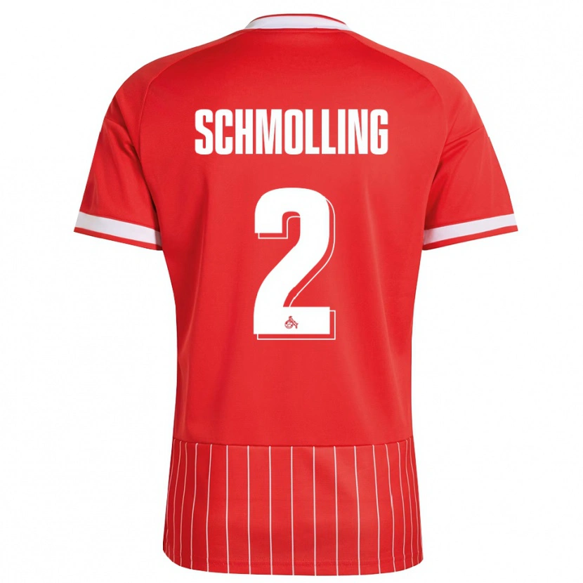 Danxen Mann Viktor Schmolling #2 Rød Hvit Grønn Bortetrøye Drakt Trøye 2026/27 Skjorter T-Skjorte