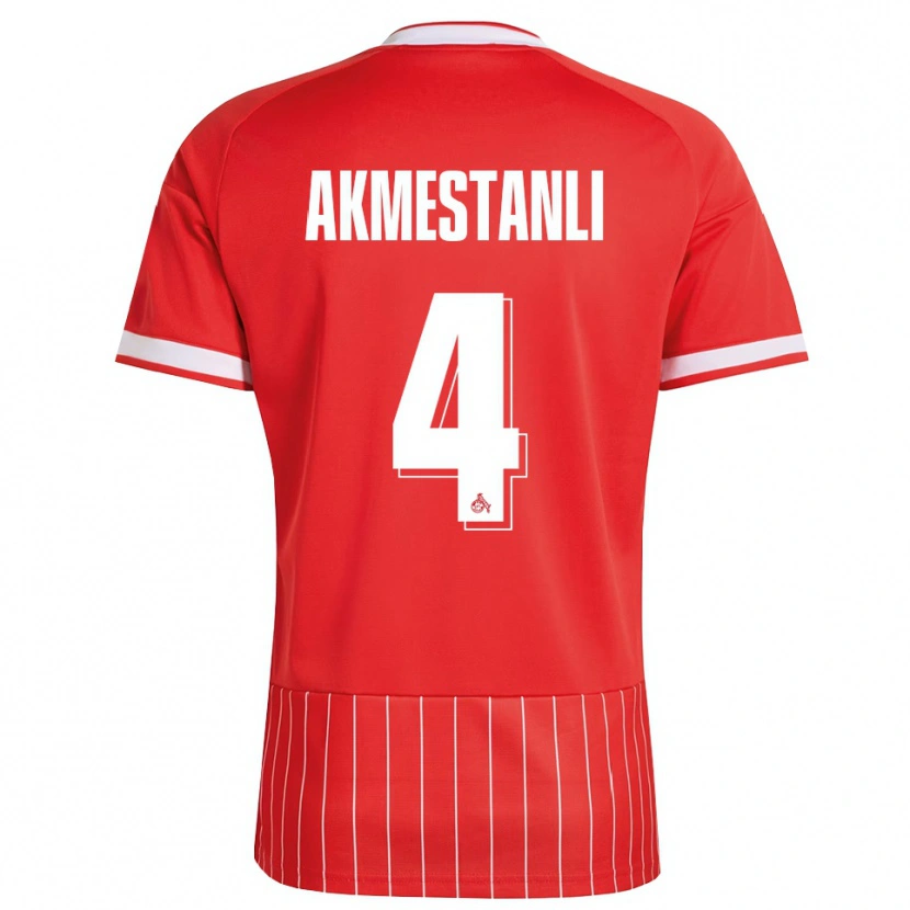Danxen Mann Teoman Akmestanli #4 Rød Hvit Grønn Bortetrøye Drakt Trøye 2026/27 Skjorter T-Skjorte