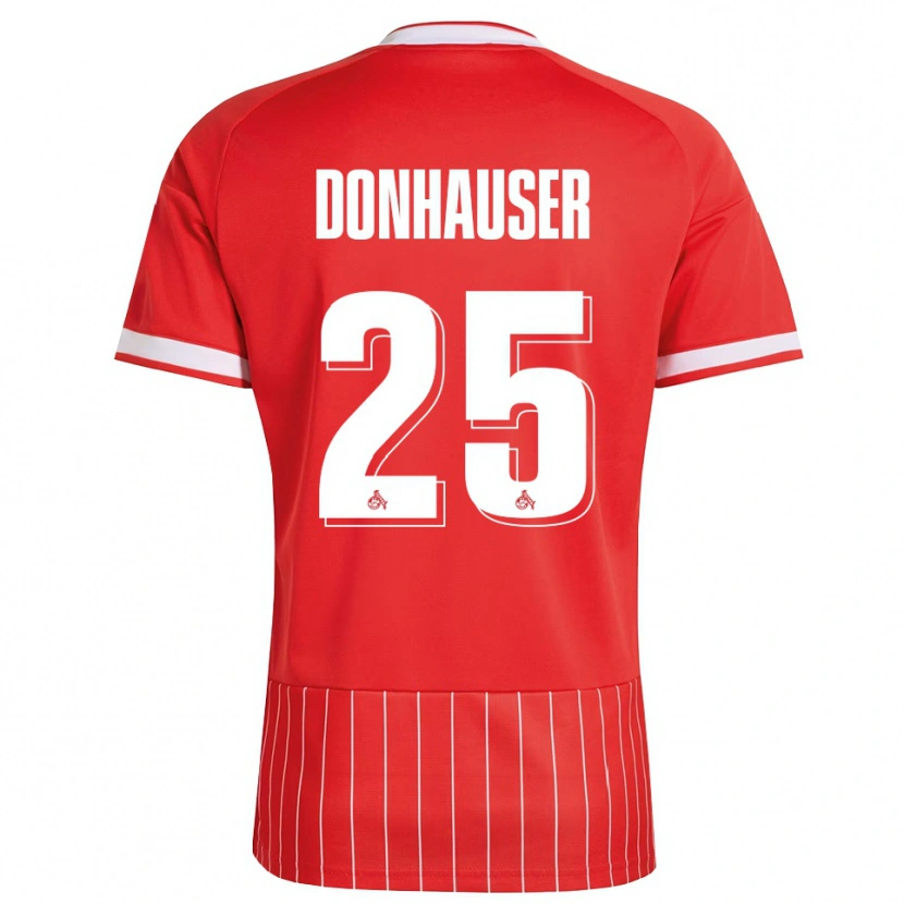 Danxen Mann Laura Donhauser #25 Rød Hvit Grønn Bortetrøye Drakt Trøye 2026/27 Skjorter T-Skjorte