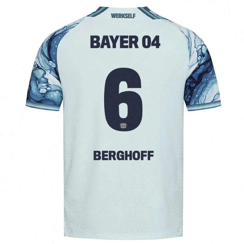 Danxen Mann Jonah Berghoff #6 Mørkegrønn Svart Bortetrøye Drakt Trøye 2026/27 Skjorter T-Skjorte