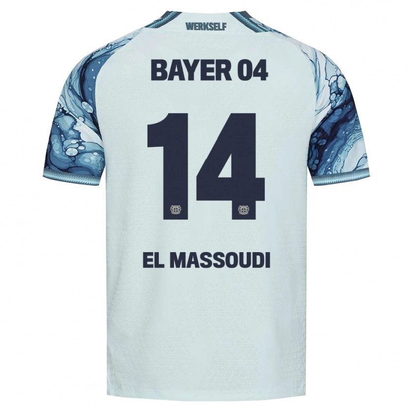 Danxen Mann Nassim El Massoudi #14 Mørkegrønn Svart Bortetrøye Drakt Trøye 2026/27 Skjorter T-Skjorte