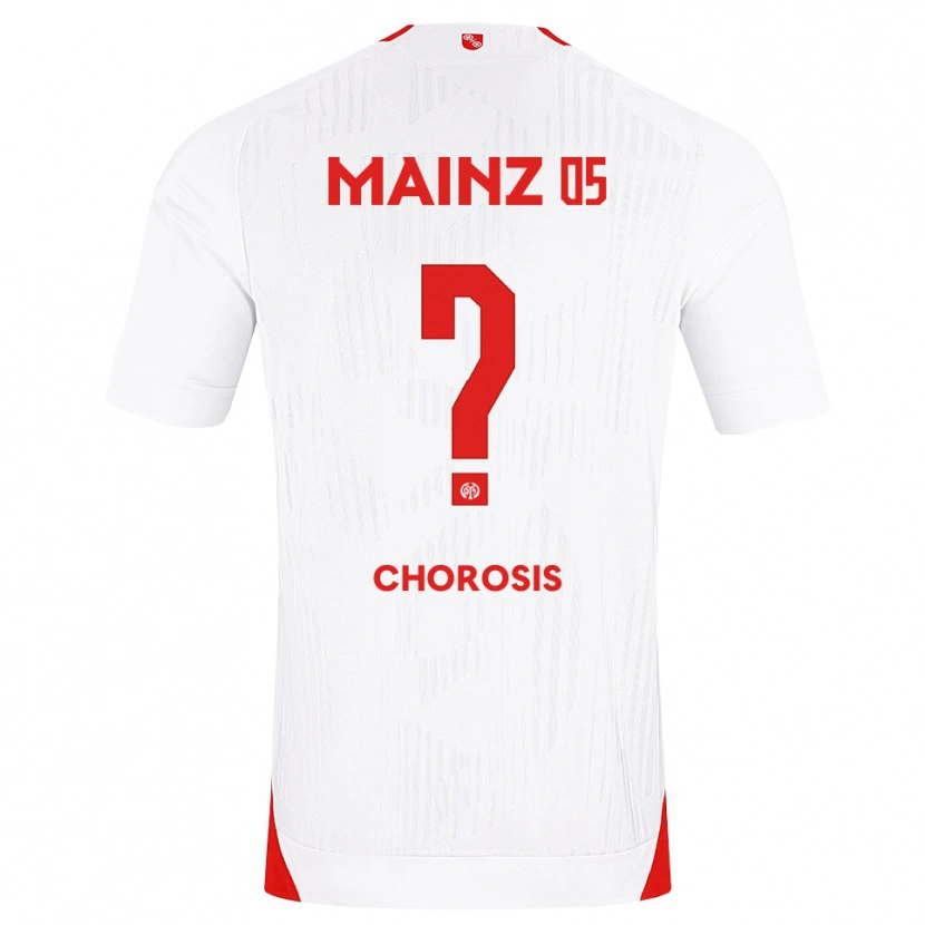 Danxen Mann Dimitrios Chorosis #0 Hvit Rød Gul Bortetrøye Drakt Trøye 2026/27 Skjorter T-Skjorte