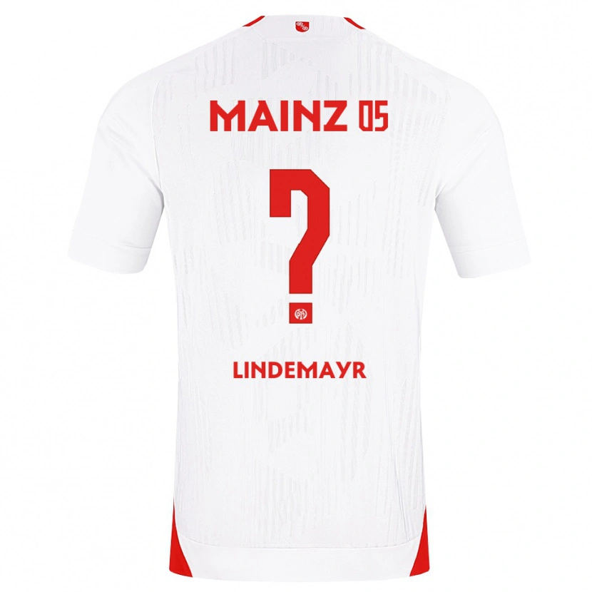 Danxen Mann Florian Lindemayr #0 Hvit Rød Gul Bortetrøye Drakt Trøye 2026/27 Skjorter T-Skjorte