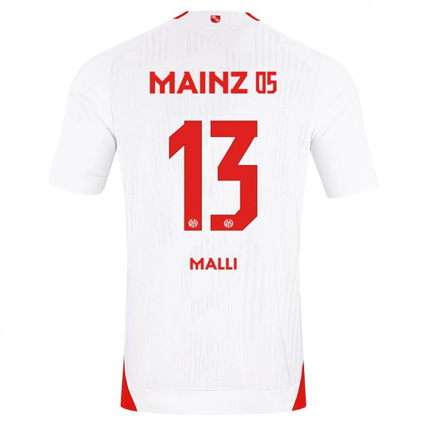 Danxen Mann Yunus Mallı #13 Hvit Rød Gul Bortetrøye Drakt Trøye 2026/27 Skjorter T-Skjorte