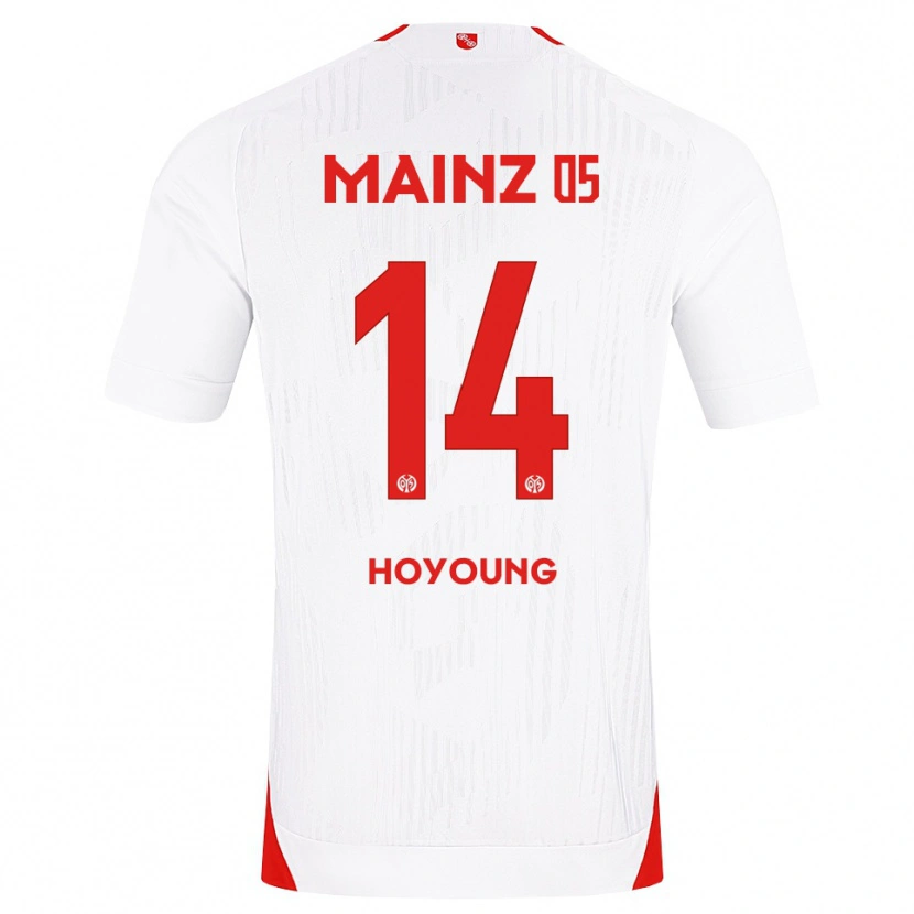 Danxen Mann Ho-Young Lee #14 Hvit Rød Gul Bortetrøye Drakt Trøye 2026/27 Skjorter T-Skjorte