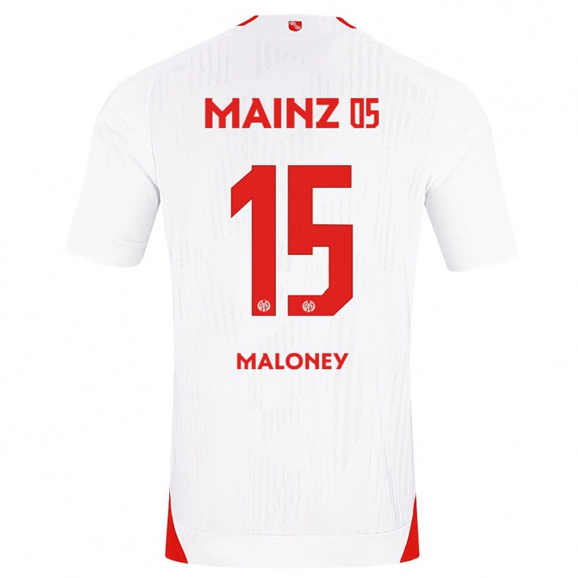 Danxen Mann Lennard Maloney #15 Hvit Rød Gul Bortetrøye Drakt Trøye 2026/27 Skjorter T-Skjorte