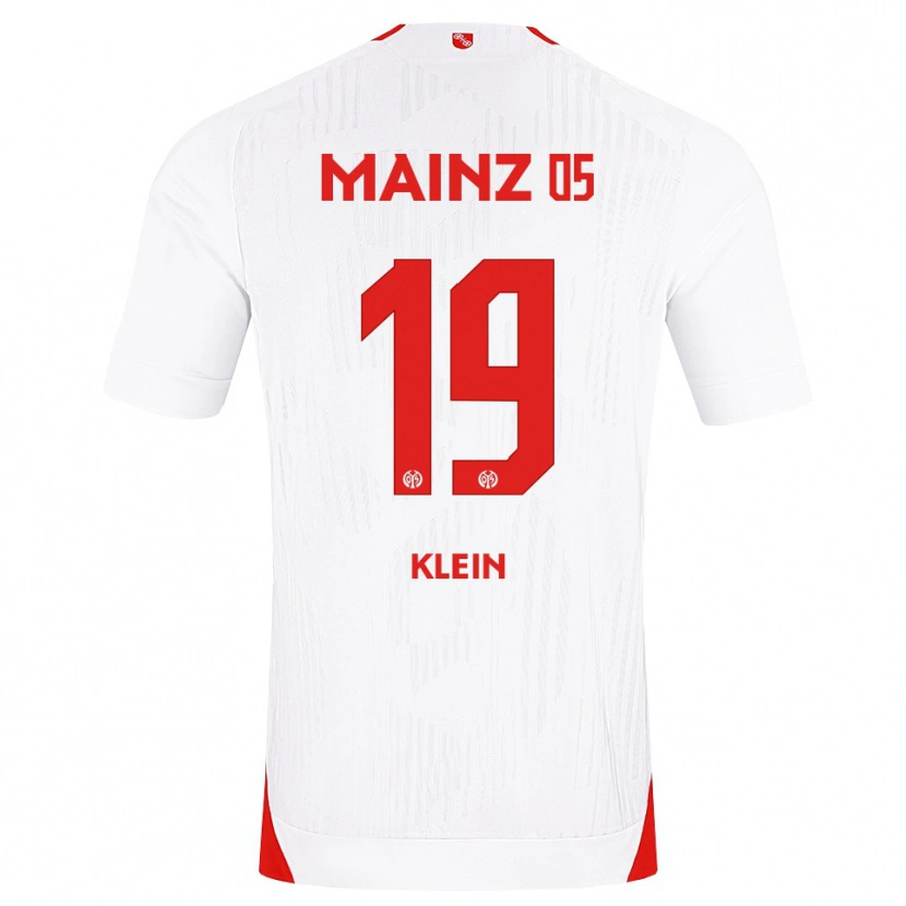 Danxen Mann Yannis Klein #19 Hvit Rød Gul Bortetrøye Drakt Trøye 2026/27 Skjorter T-Skjorte