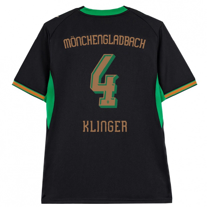 Danxen Mann Nina Klinger #4 Svart Oransje Grønn Brun Bortetrøye Drakt Trøye 2026/27 Skjorter T-Skjorte