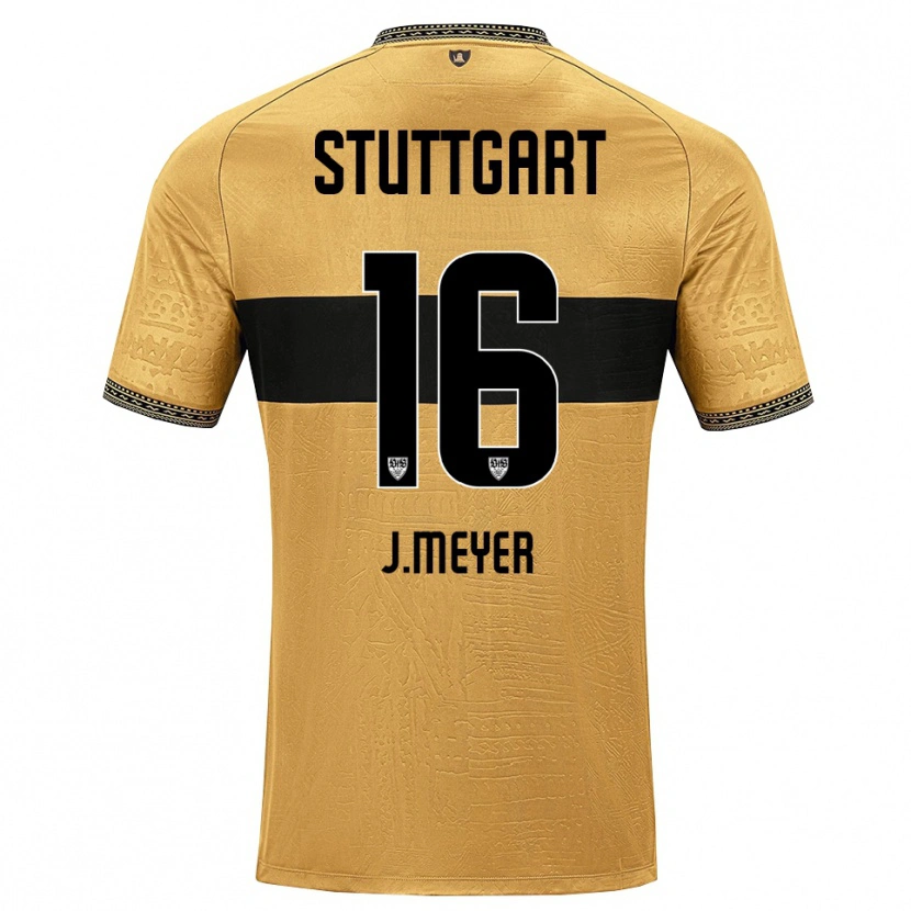 Danxen Mann Jordan Meyer #16 Brun Svart Hvit Bortetrøye Drakt Trøye 2026/27 Skjorter T-Skjorte