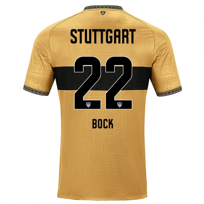 Danxen Mann Julian Bock #22 Brun Svart Hvit Bortetrøye Drakt Trøye 2026/27 Skjorter T-Skjorte
