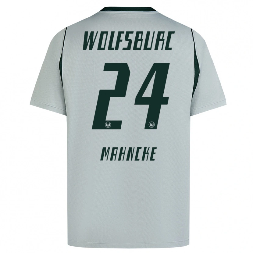 Danxen Mann Arne Mahncke #24 Grå Grønn Bortetrøye Drakt Trøye 2026/27 Skjorter T-Skjorte