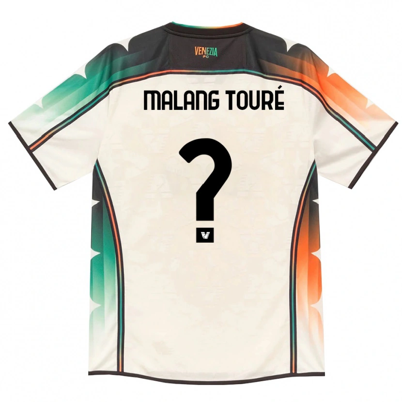 Danxen Mann Mohamed Malang Touré #0 Oldlace Oransje Grønn Bortetrøye Drakt Trøye 2026/27 Skjorter T-Skjorte