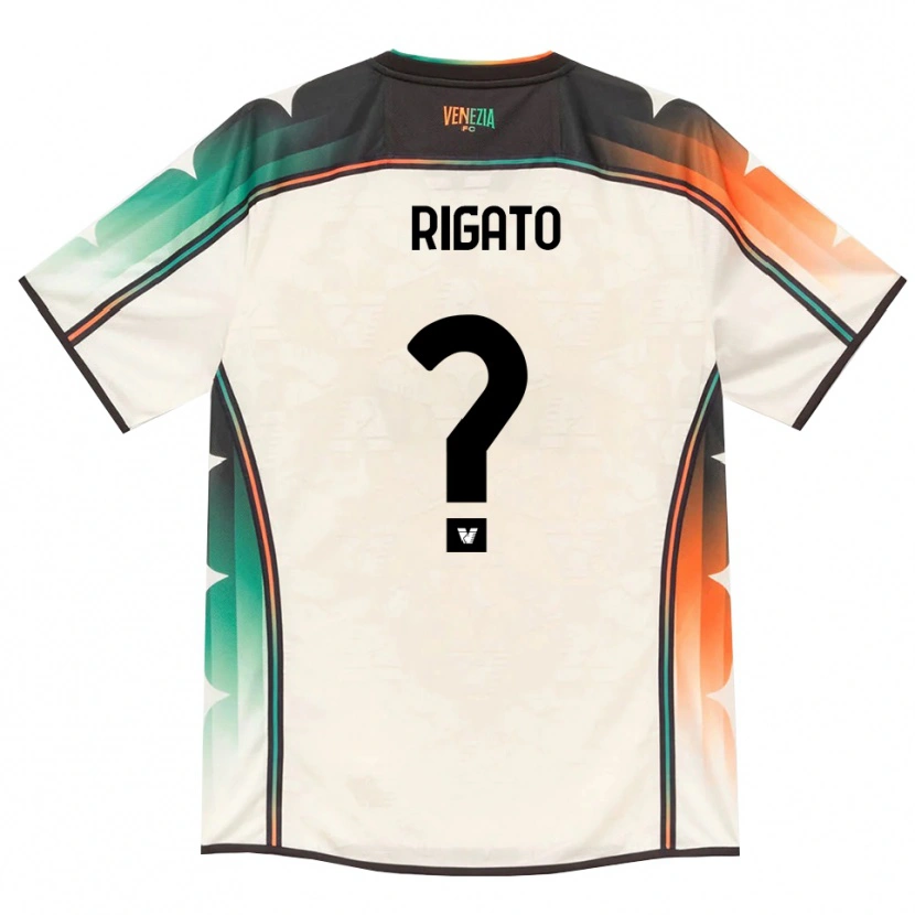 Danxen Mann Tommaso Rigato #0 Oldlace Oransje Grønn Bortetrøye Drakt Trøye 2026/27 Skjorter T-Skjorte