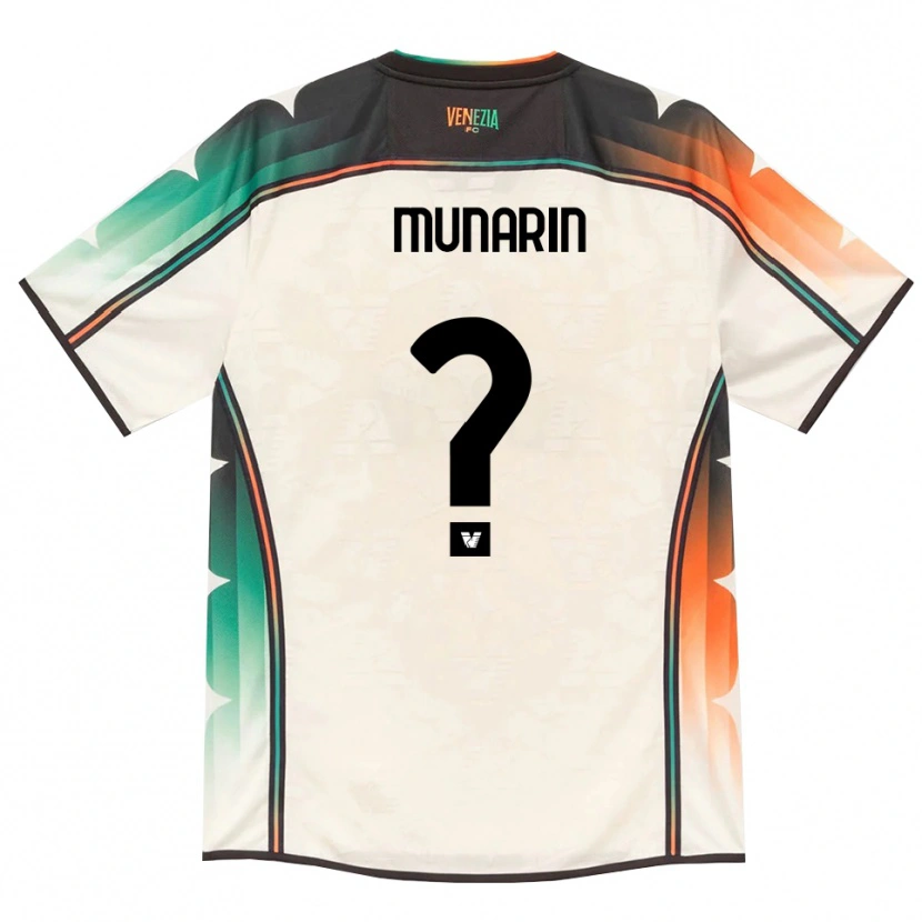 Danxen Mann Tommaso Munarin #0 Oldlace Oransje Grønn Bortetrøye Drakt Trøye 2026/27 Skjorter T-Skjorte