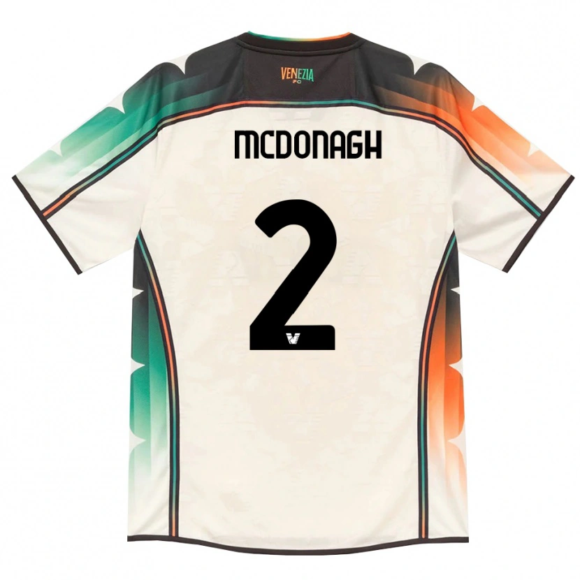 Danxen Mann Oisin Mcdonagh #2 Oldlace Oransje Grønn Bortetrøye Drakt Trøye 2026/27 Skjorter T-Skjorte