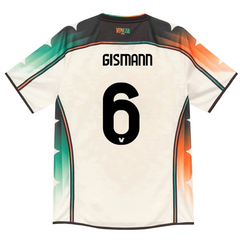 Danxen Mann Lynn Gismann #6 Oldlace Oransje Grønn Bortetrøye Drakt Trøye 2026/27 Skjorter T-Skjorte