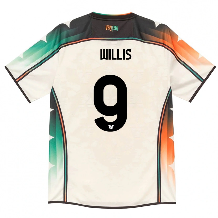 Danxen Mann Kailey Willis #9 Oldlace Oransje Grønn Bortetrøye Drakt Trøye 2026/27 Skjorter T-Skjorte