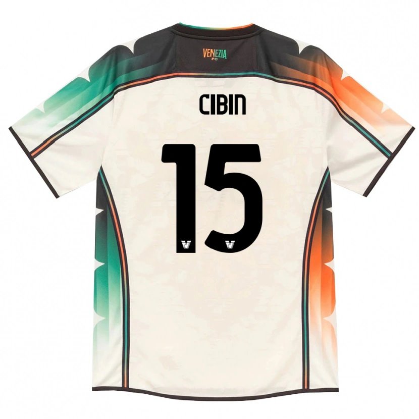 Danxen Mann Carlo Cibin #15 Oldlace Oransje Grønn Bortetrøye Drakt Trøye 2026/27 Skjorter T-Skjorte