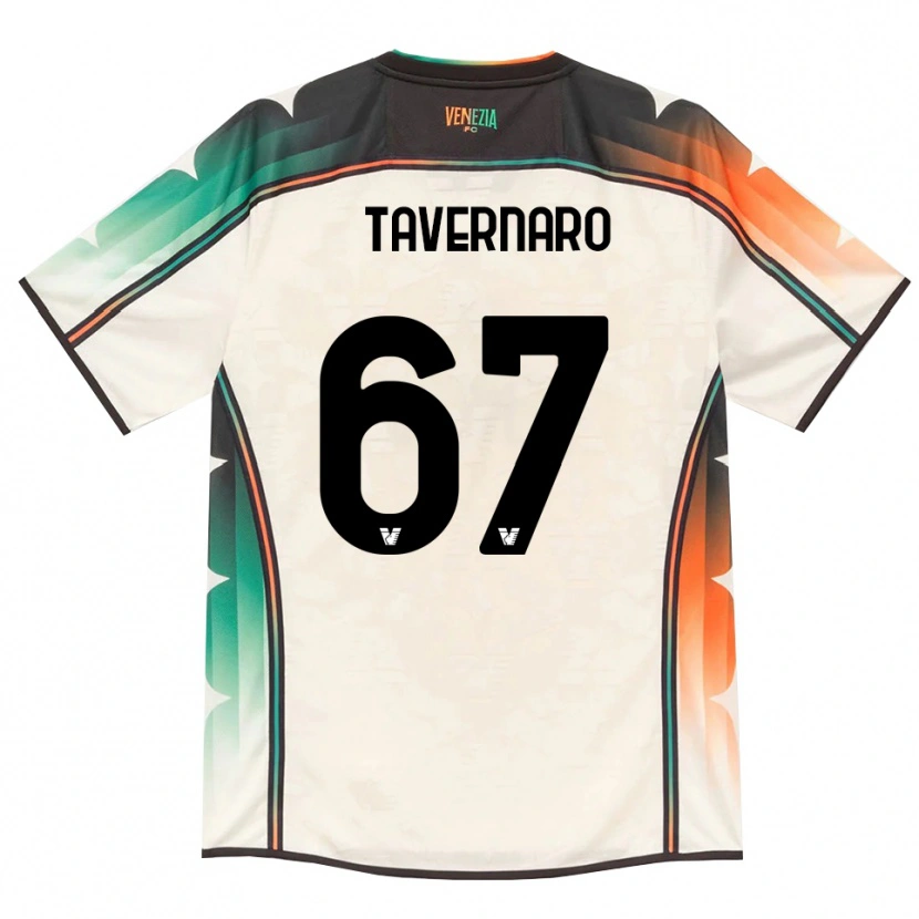 Danxen Mann Federico Tavernaro #67 Oldlace Oransje Grønn Bortetrøye Drakt Trøye 2026/27 Skjorter T-Skjorte