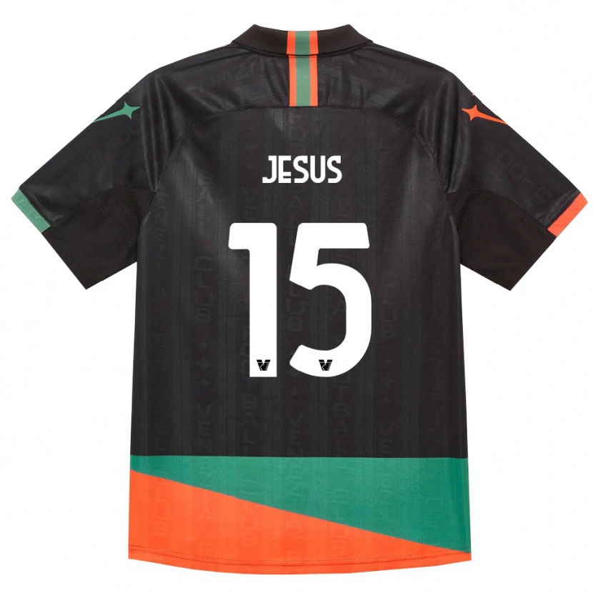 Danxen Dame Juan Jesus #15 Svart Oransje Grønn Hjemmetrøye Drakt Trøye 2026/27 Skjorter T-Skjorte
