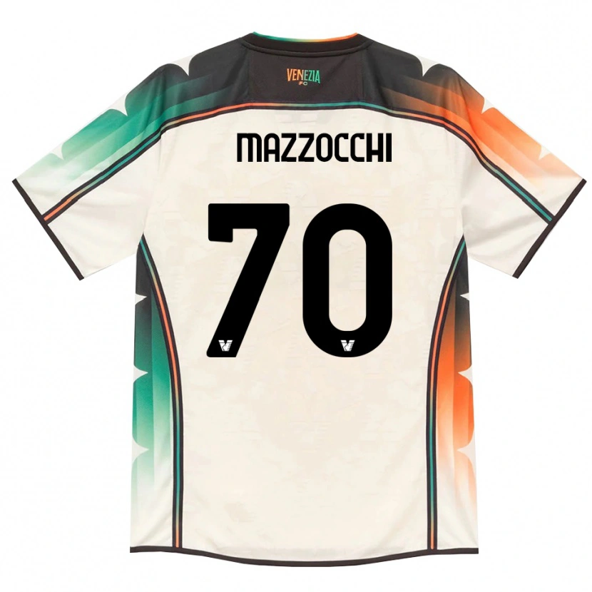 Danxen Dame Pasquale Mazzocchi #70 Oldlace Oransje Grønn Bortetrøye Drakt Trøye 2026/27 Skjorter T-Skjorte