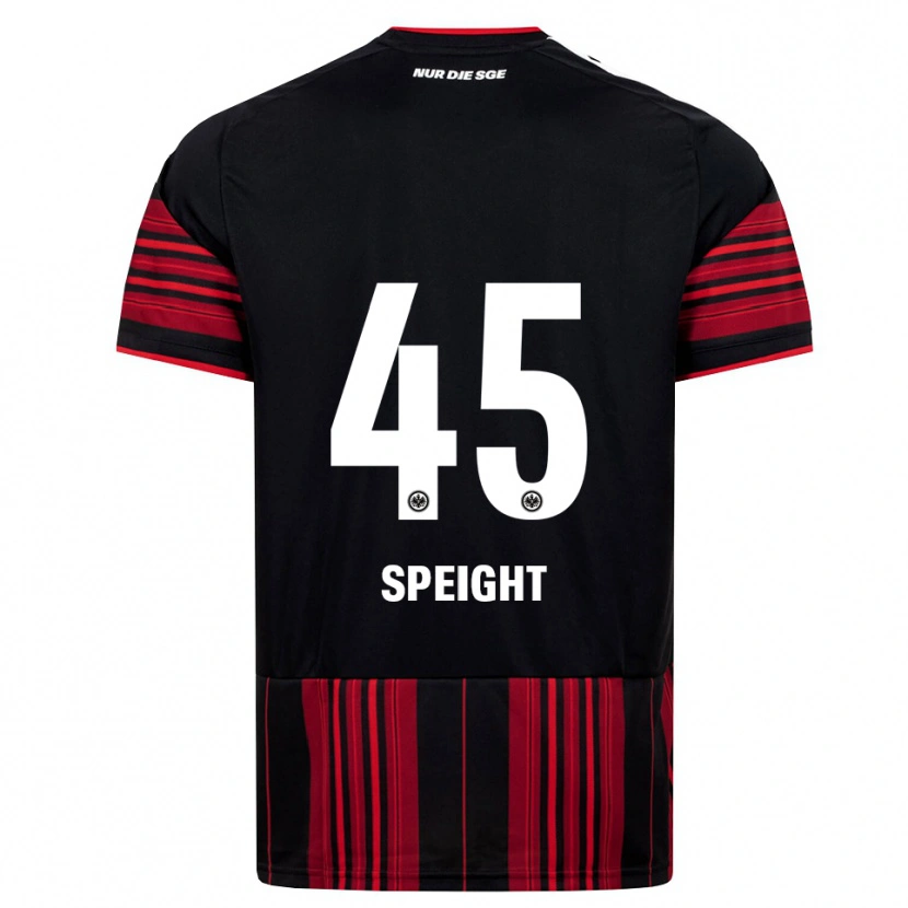 Danxen Dame Benjamin Speight #45 Svart Rød Hvit Hjemmetrøye Drakt Trøye 2026/27 Skjorter T-Skjorte