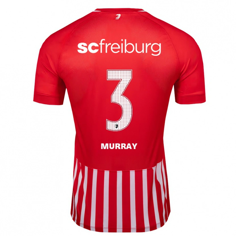 Danxen Dame Drew Murray #3 Rød Hvit Svart Hjemmetrøye Drakt Trøye 2026/27 Skjorter T-Skjorte