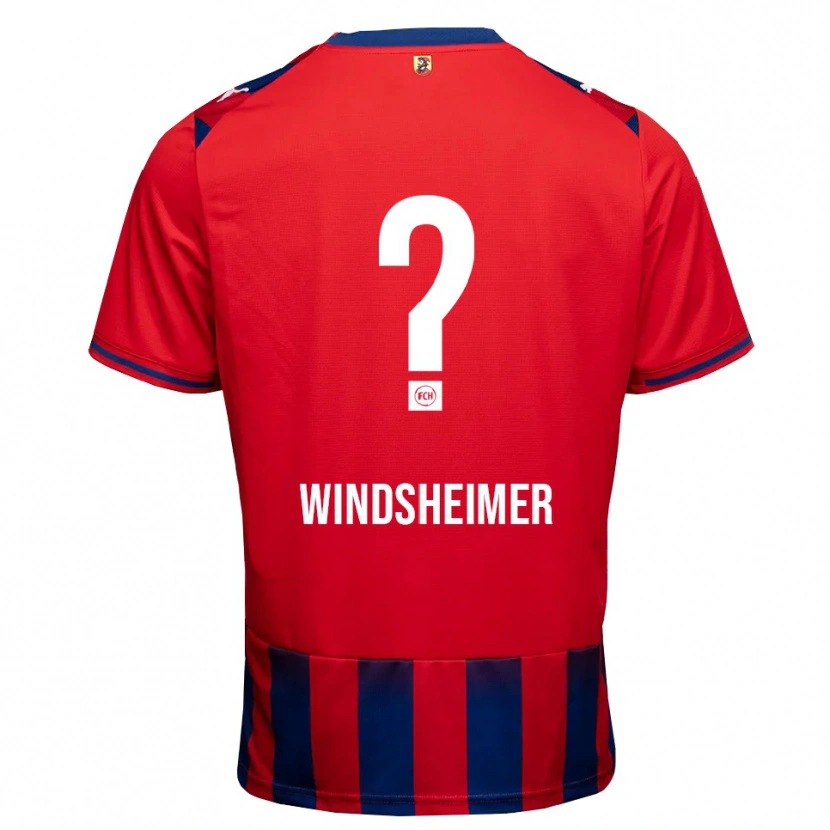 Danxen Dame Tim Windsheimer #0 Kongeblå Hvit Rød Hjemmetrøye Drakt Trøye 2026/27 Skjorter T-Skjorte