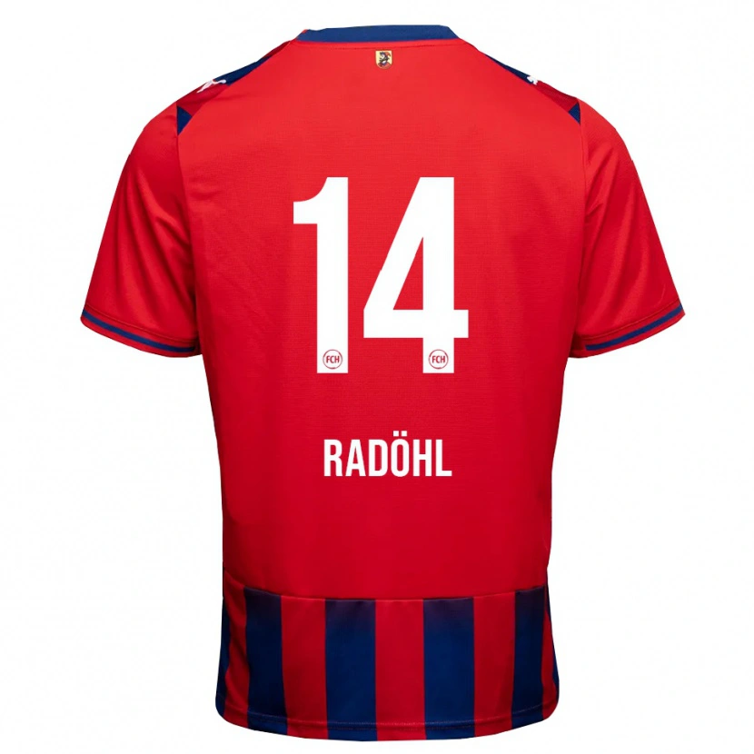Danxen Dame Tim Radöhl #14 Kongeblå Hvit Rød Hjemmetrøye Drakt Trøye 2026/27 Skjorter T-Skjorte