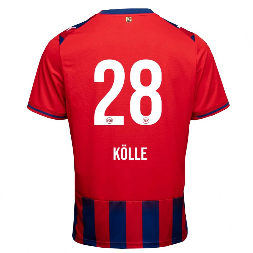 Danxen Dame Adam Kölle #28 Kongeblå Hvit Rød Hjemmetrøye Drakt Trøye 2026/27 Skjorter T-Skjorte