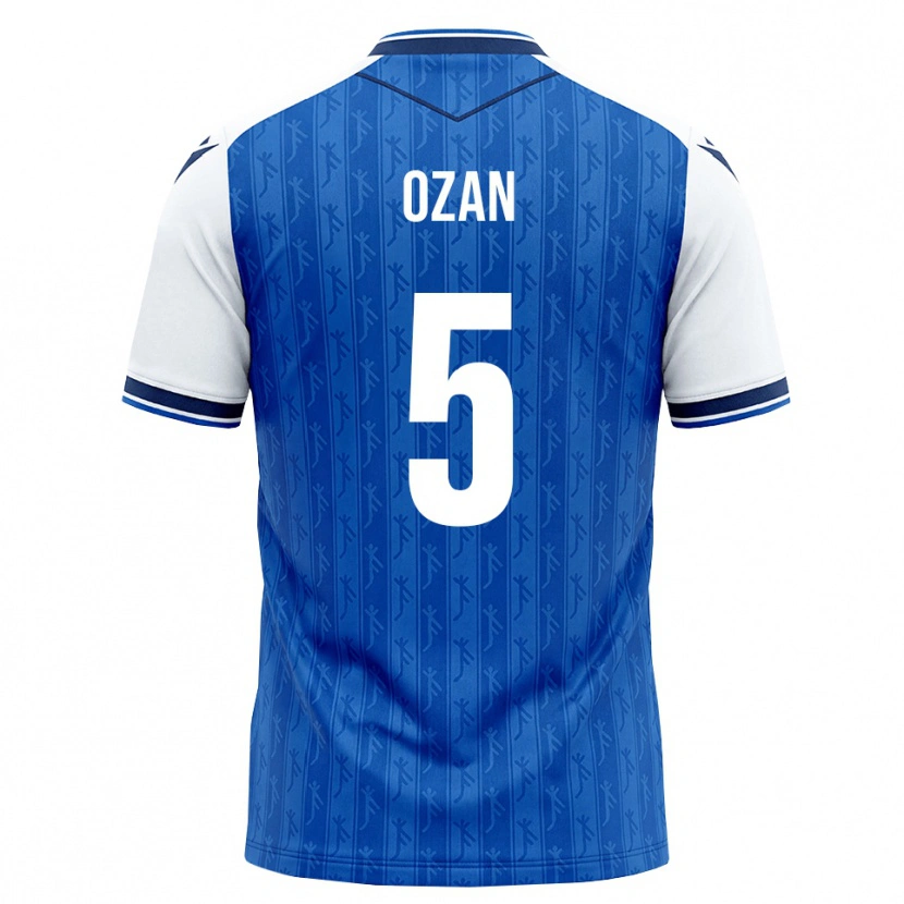 Danxen Dame Ozan Kabak #5 Kongeblå Hvit Hjemmetrøye Drakt Trøye 2026/27 Skjorter T-Skjorte