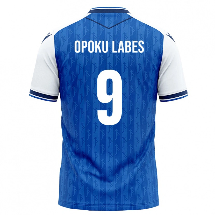 Danxen Dame Ben Opoku Labes #9 Kongeblå Hvit Hjemmetrøye Drakt Trøye 2026/27 Skjorter T-Skjorte