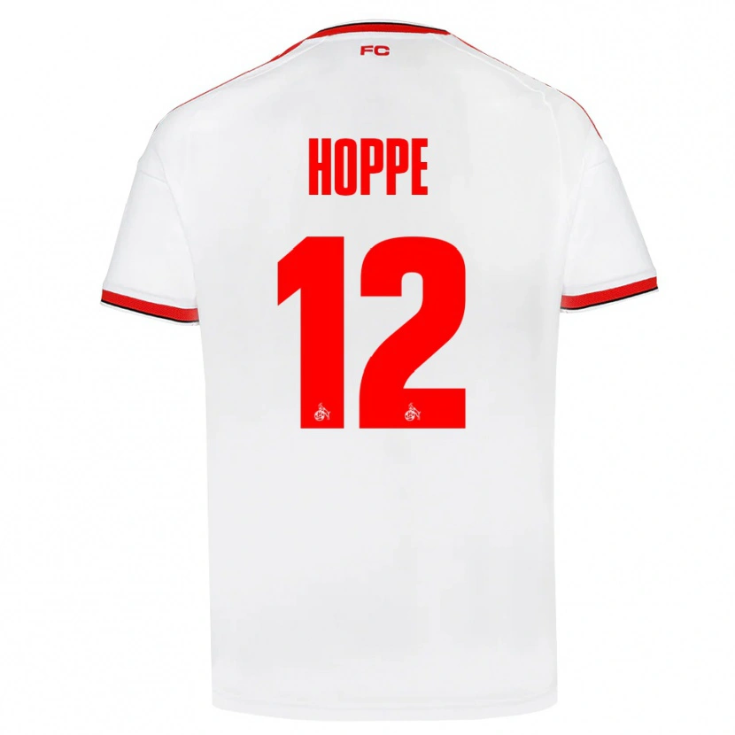 Danxen Dame Paula Hoppe #12 Hvit Rød Svart Hjemmetrøye Drakt Trøye 2026/27 Skjorter T-Skjorte