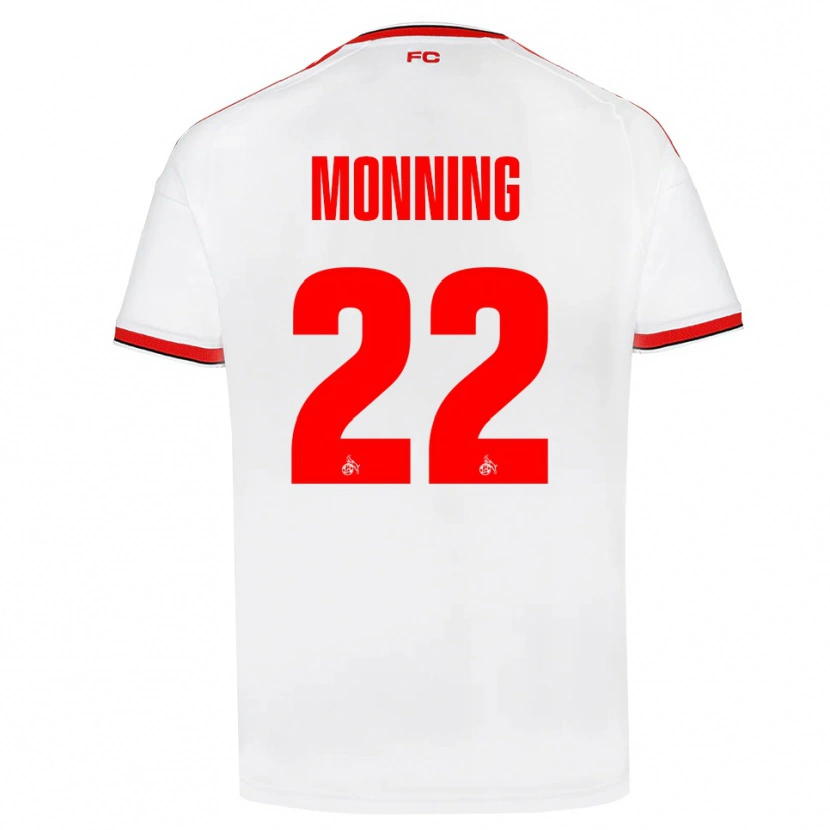 Danxen Dame Marlon Monning #22 Hvit Rød Svart Hjemmetrøye Drakt Trøye 2026/27 Skjorter T-Skjorte