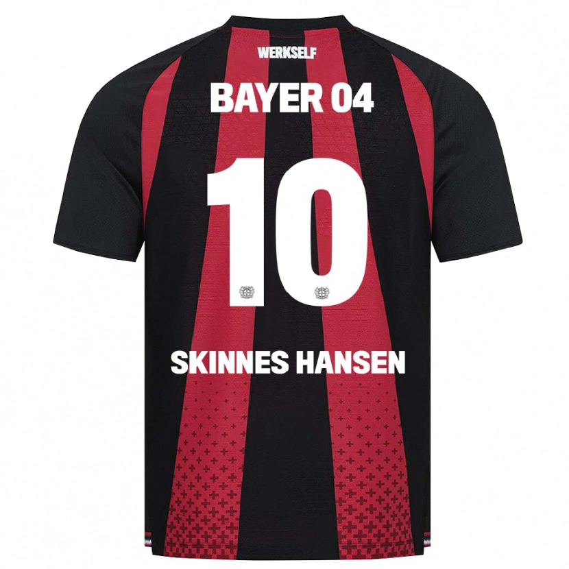 Danxen Dame Synne Skinnes Hansen #10 Svart Hvit Rød Hjemmetrøye Drakt Trøye 2026/27 Skjorter T-Skjorte