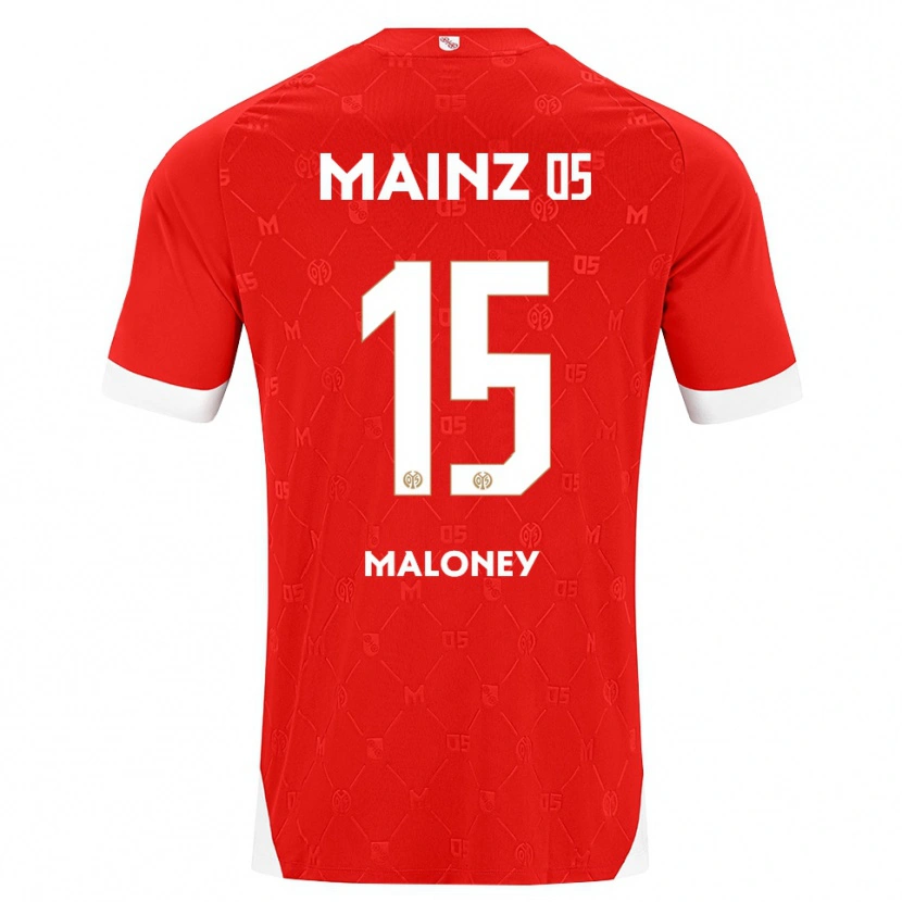 Danxen Dame Lennard Maloney #15 Rød Hvit Hjemmetrøye Drakt Trøye 2026/27 Skjorter T-Skjorte