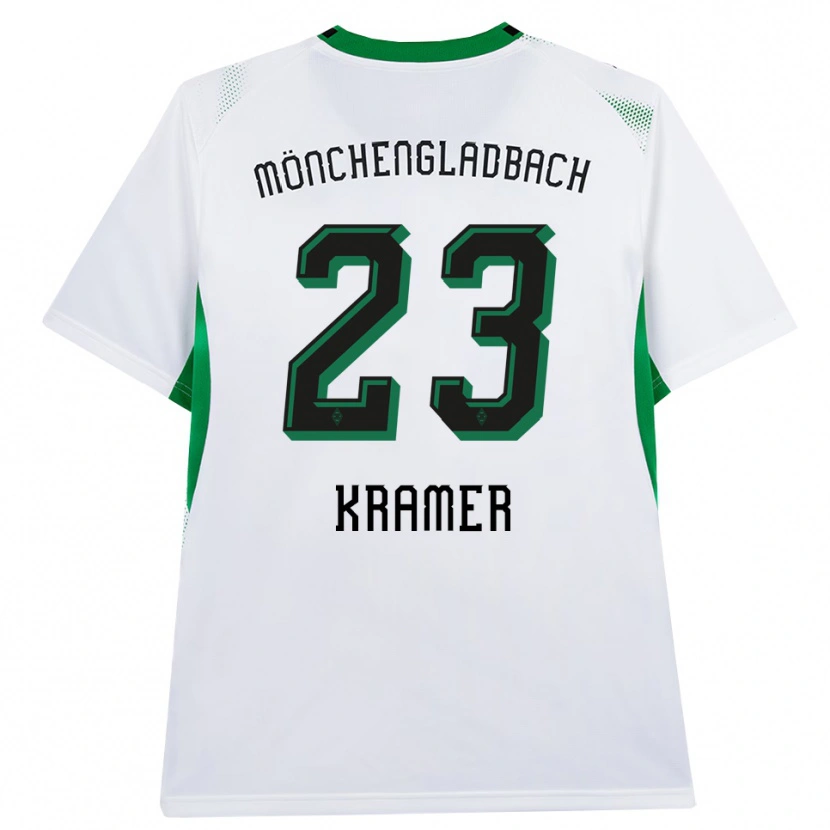Danxen Dame Christoph Kramer #23 Hvit Svart Grønn Hjemmetrøye Drakt Trøye 2026/27 Skjorter T-Skjorte