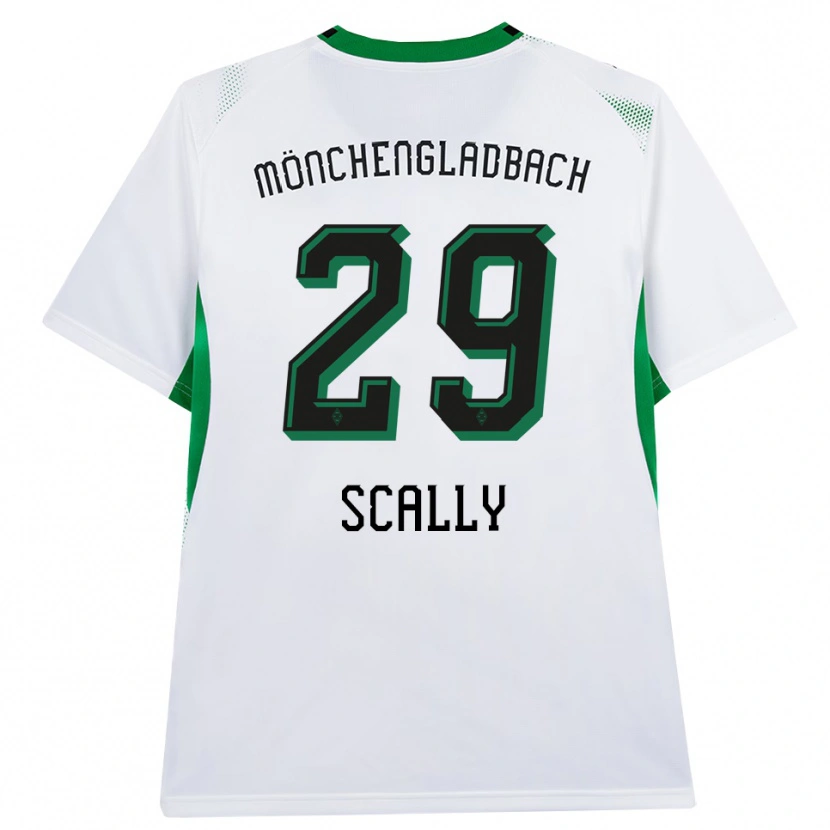 Danxen Dame Joe Scally #29 Hvit Svart Grønn Hjemmetrøye Drakt Trøye 2026/27 Skjorter T-Skjorte