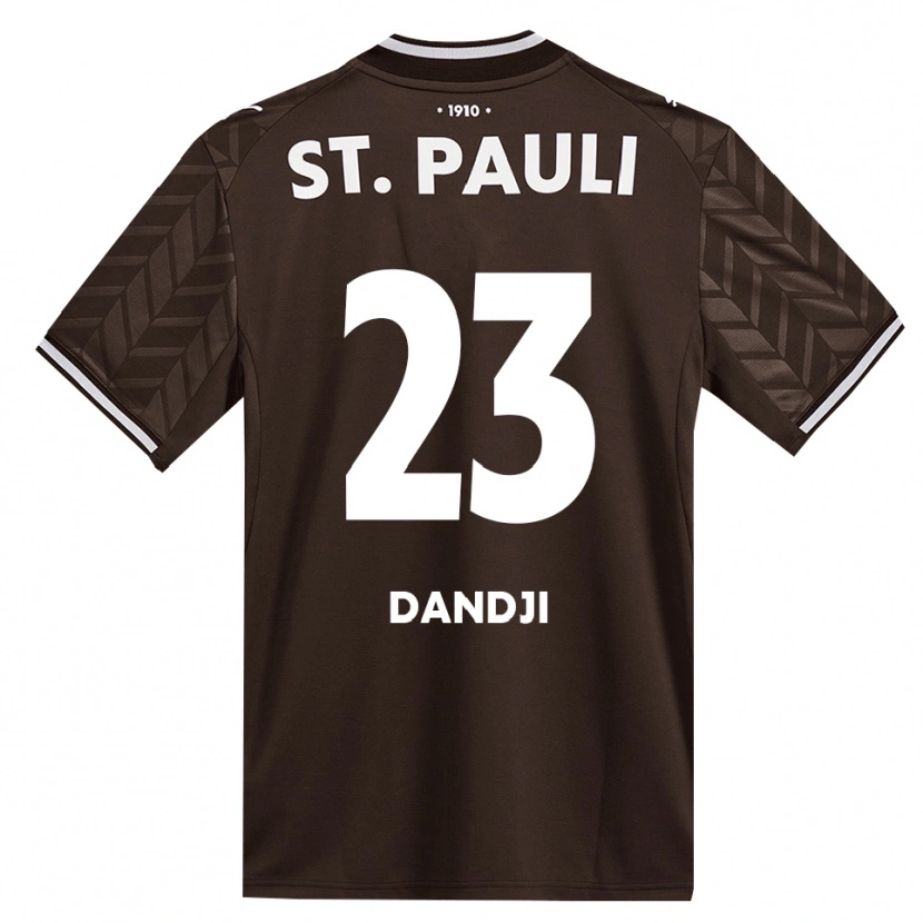 Danxen Dame Kemi Dandji #23 Kaffe Hvit Hjemmetrøye Drakt Trøye 2026/27 Skjorter T-Skjorte