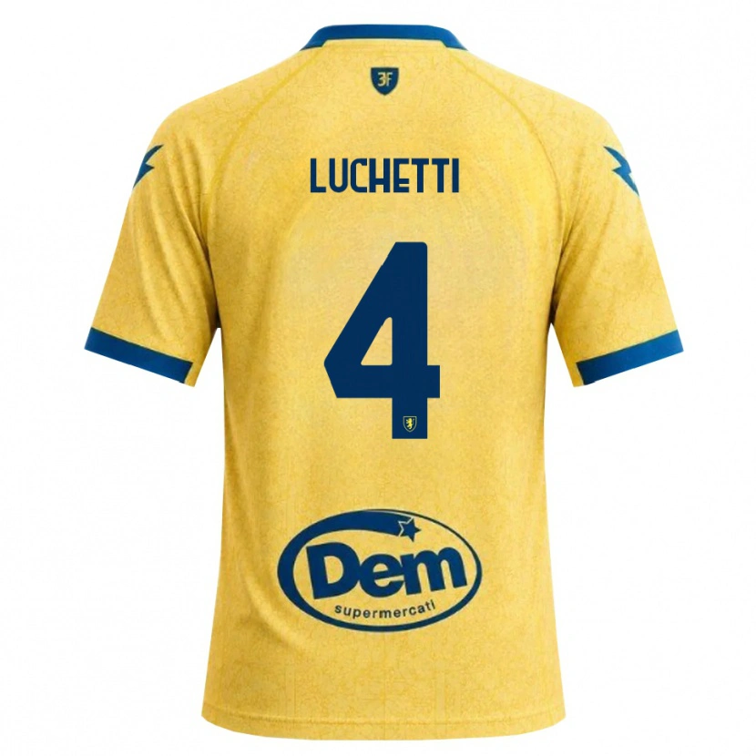 Danxen Dame Alessandro Luchetti #4 Khaki Svart Blå Hjemmetrøye Drakt Trøye 2026/27 Skjorter T-Skjorte