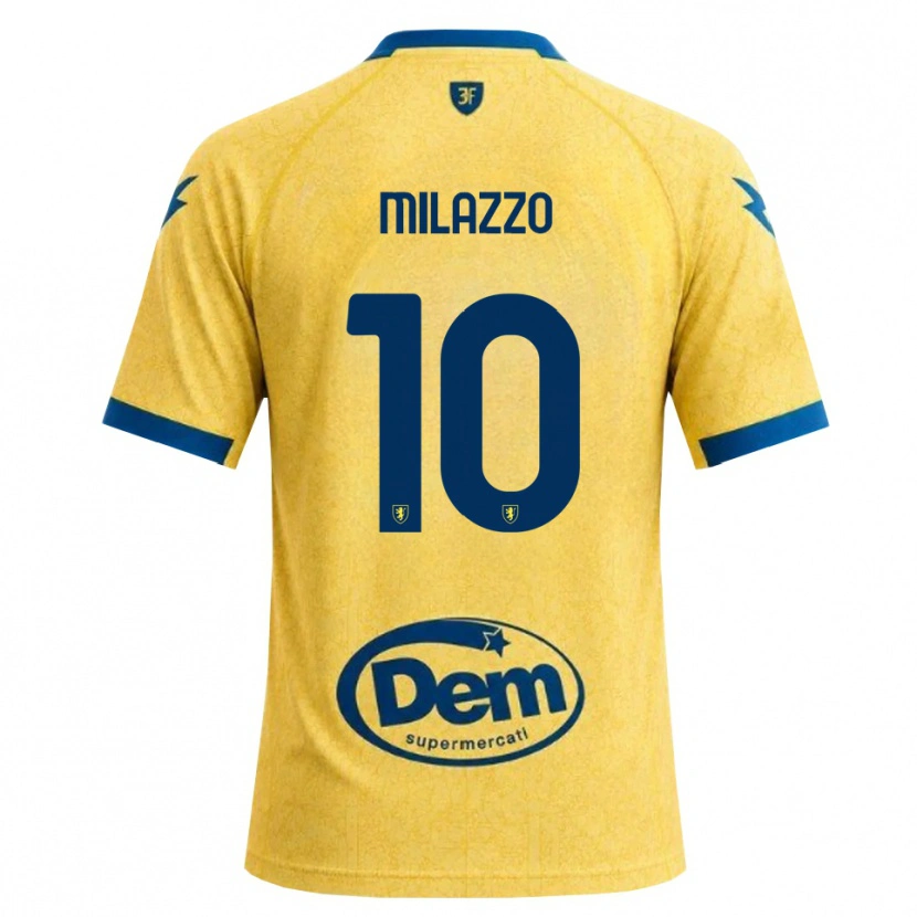 Danxen Dame Simone Milazzo #10 Khaki Svart Blå Hjemmetrøye Drakt Trøye 2026/27 Skjorter T-Skjorte