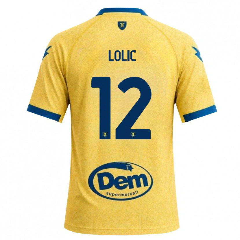 Danxen Dame Eldin Lolic #12 Khaki Svart Blå Hjemmetrøye Drakt Trøye 2026/27 Skjorter T-Skjorte