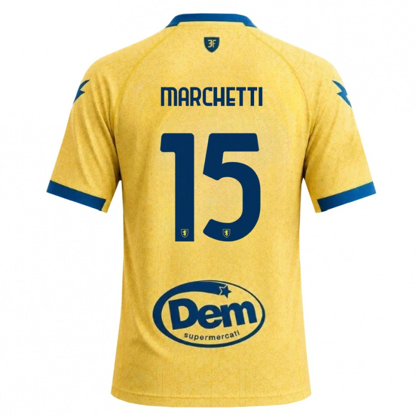Danxen Dame Matteo Marchetti #15 Khaki Svart Blå Hjemmetrøye Drakt Trøye 2026/27 Skjorter T-Skjorte
