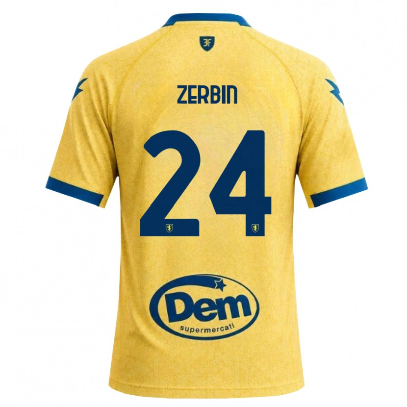 Danxen Dame Alessio Zerbin #24 Khaki Svart Blå Hjemmetrøye Drakt Trøye 2026/27 Skjorter T-Skjorte