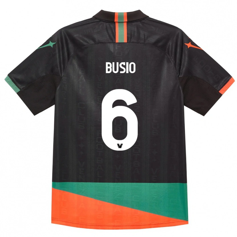 Danxen Dame Gianluca Busio #6 Svart Oransje Grønn Hjemmetrøye Drakt Trøye 2026/27 Skjorter T-Skjorte