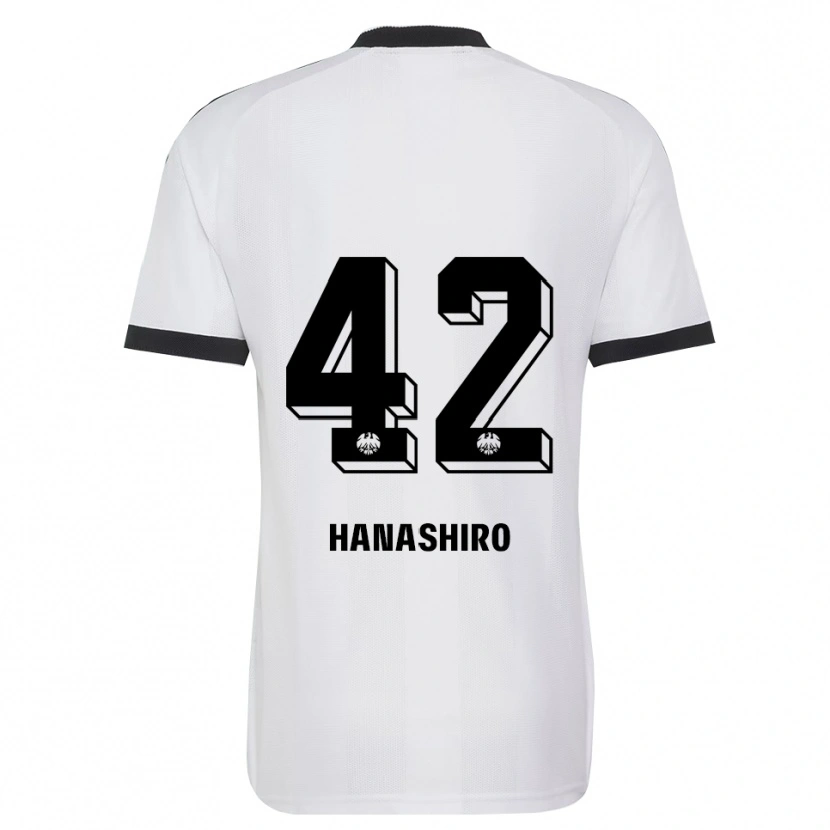 Danxen Dame Rinto Hanashiro #42 Svart Hvit Bortetrøye Drakt Trøye 2026/27 Skjorter T-Skjorte